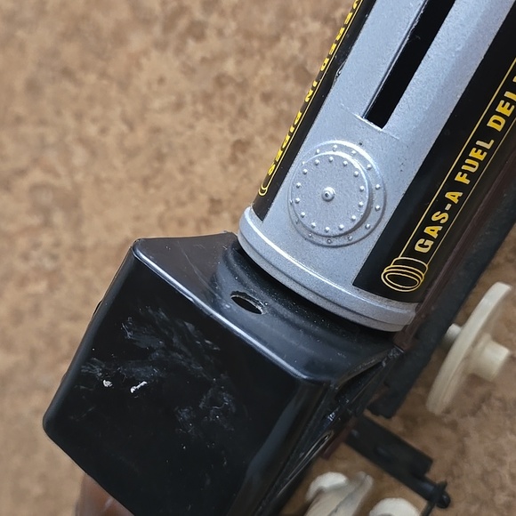 ERTL HORSE DRAWN Gas-A Fuel Tanker Wagon Locking Coin Bank VINTAGE 1990S - Picture 9 of 11